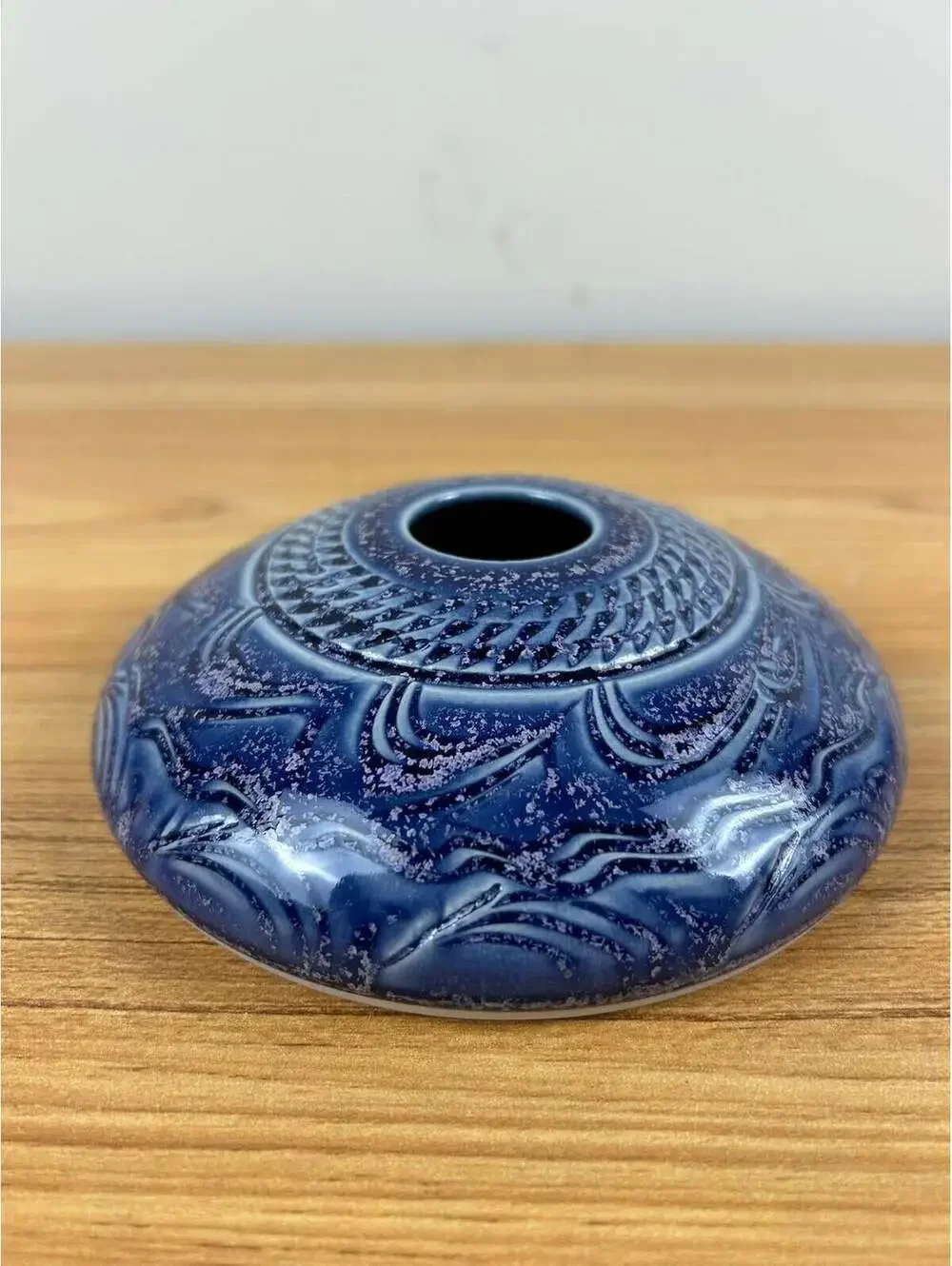 Ikebana Stem Vase Flower Frog Pottery For Living Greg Johnson Japanese Style